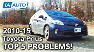 Sales reached the 1 million mark, and. Top 5 Problems Toyota Prius Hybrid 3rd Generation 2010 15 Youtube
