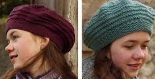 Super easy to knit, it's a a great project for beginners. Liatris Knitted Beret Style Hat Free Knitting Pattern