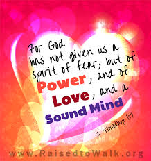 Maybe you would like to learn more about one of these? God Has Given Us A Spirit Not Of Fear Promotions