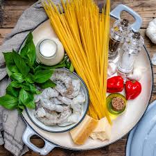 Creamy Shrimp Alfredo Pasta Recipe Video Blondelish Shrimp Alfredo Pasta Alfredo Pasta Pasta Recipes Alfredo