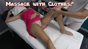 Shy Married Wife Went for Massage Wearing Clothes | Masseur Fingering her  Pussy