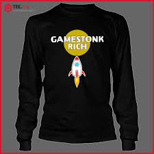 2.please measure you usually wear. Gamestonk Rich With Game To The Moon Shirt Teespix