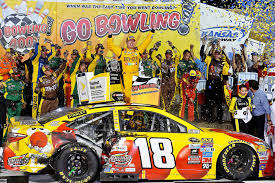 The winner of sunday's nascar cup series race at richmond raceway came from behind and closed the deal with just a few laps remaining. Kyle Busch Wins At Kansas Sports Albanyherald Com