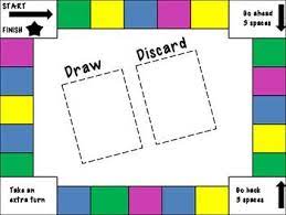 Write a question on each card. Blank Gameboards Board Game Template Board Games Blank Game Board