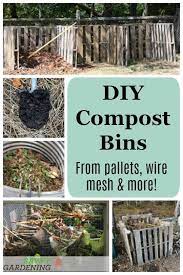 Diy Compost Bin Projects Quick And Easy Ideas To Make Your Own Compost Bin Diy Diy Compost Compost