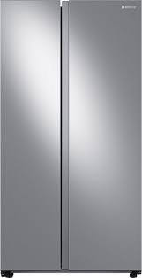 Maybe you would like to learn more about one of these? Samsung 23 Cu Ft Counter Depth Side By Side Refrigerator With Wifi And All Around Cooling Stainless Steel Rs23a500asr Aa Best Buy