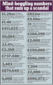 While most can support the idea of paying for performance, the concept implies that ceos take on risk. Daily Mail Investigation Reveals Deals For Council Police And Nhs Chiefs Daily Mail Online