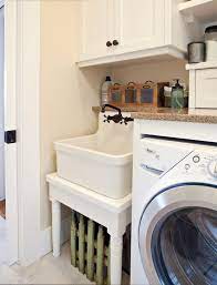 Check spelling or type a new query. 15 Clever Laundry Room Ideas That Are Practical And Space Efficient Vintage Laundry Room Laundry Room Sink Basement Laundry Room