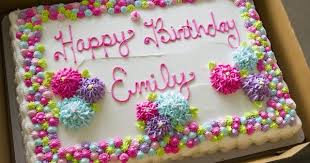 Birthday Floral Sheet Cake Designs Dewey S Bakery Cakes Birthday Sheet Cakes Birthday Cake Decorating Cake Designs Birthday