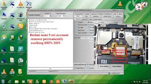 Redmi note 4 global (duos lte); Redmi Note 5 Mi Account Remove Permanently Working 100 2019 By Flashing Frp Group