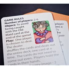 The remaining queen is the old maid. Bicycle Big Box Old Maid Card Game