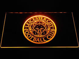 British snack food manufacturer walkers crisps held a long association with the club, sponsoring them from 1987 to 2001. Leicester City Football Club Neon Sign Led Sign Shop What S Your Sign