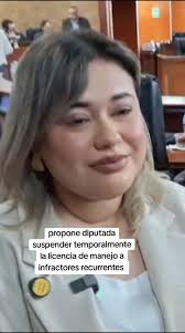 Propuesta de diputada Michelle Tejeda sobre licencias de manejo