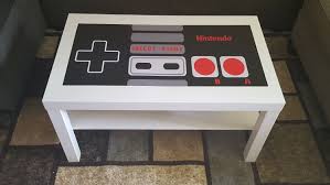 Nintendo Coffee Table Controller Nes Toy Room Kids Video Game Decor Game Room Design
