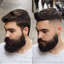 30 Best Haircuts For Guys With Round Faces Hairstyle On Point In 2021 Beard Haircut Fade Haircut With Beard Beard Styles