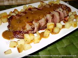 Magrets De Canard Sauce Aux Echalotes Aux Cepes Et Moutarde Au Poivre Vert Magret De Canard Recette Canard Recette Magret De Canard