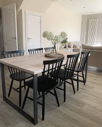 Abi On Instagram So Excited To Finally Have Our New Dining Table And Chairs Next Up Is To Paint The Walls Dining Table Chairs Dining Table Table And Chairs