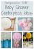 Homemade Baby Shower Decorations For Tables