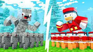 Er wohnt weiterhin in köln. Ente Armee Vs Alphastein Armee In Minecraft Youtube