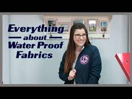 How To Apply Easyweed Heat Transfer Vinyl To Waterproof Fabrics Youtube Waterproof Fabric Easyweed How To Apply