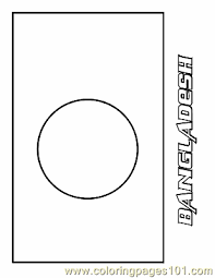 The background colour symbolizes the greenery of bangladesh with its vitality and youthfulness while the red disc represents the rising sun and the sacrifice our people the national flag of bangladesh was a product first conceived by painter quamrul hasan. Bangladesh Coloring Page For Kids Free Flags Printable Coloring Pages Online For Kids Coloringpages101 Com Coloring Pages For Kids