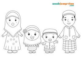 Freebies Muslim Family Family Coloring Pages Family Coloring Family Cartoon