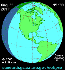 Durata totală a eclipsei va fi de 44 de minute. Eclipsa De Soare Din 21 August 2017 Wikipedia