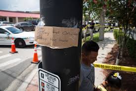 Images from the notorious crime scene Photo Worst Mass Shooting In Us History The Jakarta Post