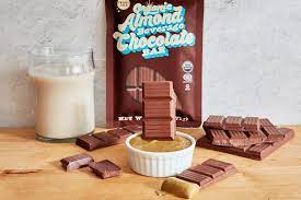 I made a discovery at trader joe's last night.dark chocolate honey mints. Trader Joe S Organic Almond Beverage Chocolate Bar Reviews Info