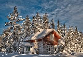 Photographie Hiver Terre Nature Construction Humaine Maison Arbre Pine Snow Fond D Ecran Merveilles D Hiver Images De Paysages D Hiver Maisons Rouges