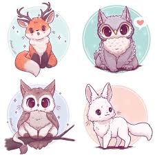 I Ve Really Been Enjoying My Animal Fusion Series So Far I Ve Also Realised That I Think I Love Foxes And Ow Cute Animal Drawings Animal Drawings Cute Animals