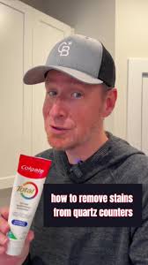 How to Get Blue Toilet Cleaner Stain Off of White Counter