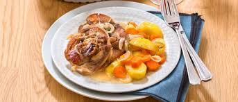Osso Bucco De Dinde Facon Baeckeoffe La Recette D Aldi Recette Dinde Recette De Plat Recette