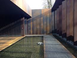 Cafe Bras Par Rcr Architectes Rodez France Minimalist Architecture Modern Architecture Steel Architecture