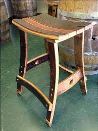 Magnificent hand built whiskey barrel bar. Wine Barrel Bar Stools Deep South Barrels Wine Barrel Furniture Whiskey Barrel Furniture Barrel Furniture