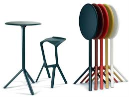 Miura Round Coffee Table By Plank Design Konstantin Grcic Foldable Bar Stools Coffee Table Design Stool