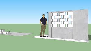 1.5 gambar pagar rumah dari bambu. Pagar Dinding Bata Ringan Berlubang 3d Warehouse