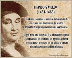 Biografia de Francois Villon: Vida y Obra del Poeta Lirico