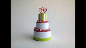 Quilling Tutorial 3d Quilling Miniature Cake 3d Diy Quilling 3d Designs Youtube