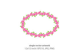 Download Hibiscus Flower Wreath Green Leaves Graphic By Biljanacvetanovic Creative Fabrica SVG Cut Files