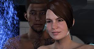 Scott Ryder and Cora at Mass Effect Andromeda Nexus - Mods and Community