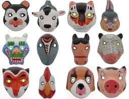 Masque Party Mask Chinese 12 Zodiac Animal Paper Pulp Mask Sna006c91 Mask Party Paper Animals Animal Masks