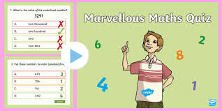 What is 36% of 40? Lks2 Marvellous Maths Quiz For Year 3 And Year 4 Powerpoint