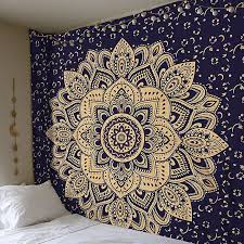 Tommyfit Bohemian Mandala Tapestry Hippie Wall Hanging Tapestry Mandala Tapestries Wall Hangings Hanging Wall Decor Bohemian Wall Hanging