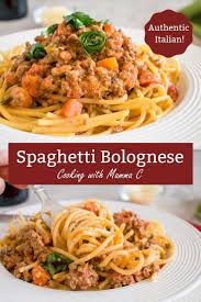You Have To Try This Amazing Spaghetti Bolognese The Authentic Bolognese Sauce Is Made With Half Bolognese Sauce Authentic Spaghetti Bolognese Bolognese Sauce