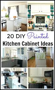 Painting Kitchen Cabinets Diy Lots Of Great Painted Cabinet Tutorials Everything Diy Kitchen Cabinets Painting Diy Kitchen Renovation Painting Kitchen Cabinets