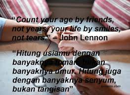 Silahkan kunjungi postingan kata kata ucapan ulang tahun untuk diri sendiri islami untuk membaca artikel selengkapnya dengan klik link di atas. Kumpulan Quotes Ulang Tahun Singkat Bermakna Islami Inggris Indonesia