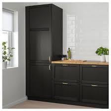 Lerhyttan Door Black Stained 18x15 46x38 Cm Ikea Black Kitchens Kitchen Design Trends Kitchen Design