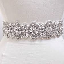 Full Length Crystal Bridal Belt With Clasp Closure Etsy Bridal Belt Wedding Belts Rhinestone Bridal