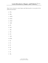 Due to the polar nature of the water molecule itself, other polar molecules are generally able to dissolve in water. Https Www Everettcc Edu Files Programs Academic Resources Transitional Studies Support Tutoring Center Chemistry W319 Lewis Structures Shapes And Polarity Pdf